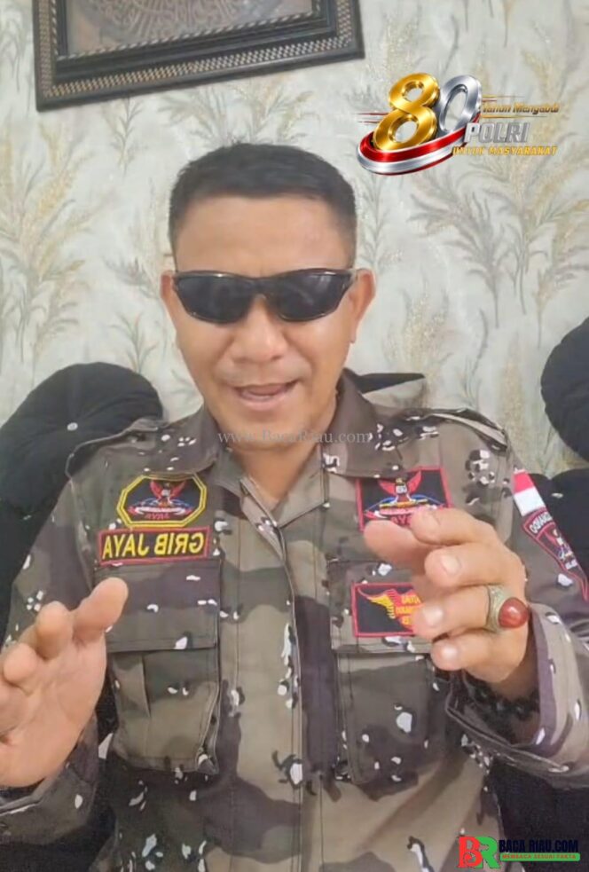 
					Komandan Pleton GRIB Jaya Raja Asri Iqbal Sampaikan Ucapan Selamat HUT Bhayangkara ke-80: Polri Terus Mengabdi untuk Negeri