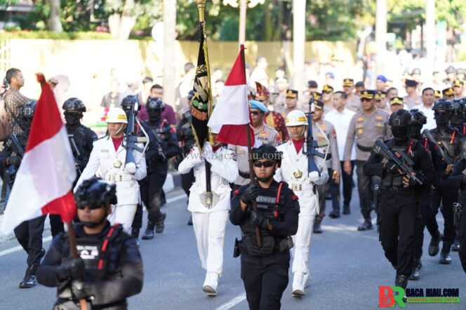 
					Nugraha Sakanti Tiba di Bumi Lancang Kuning, Kapolda Serahkan Kehormatan untuk Masyarakat Riau