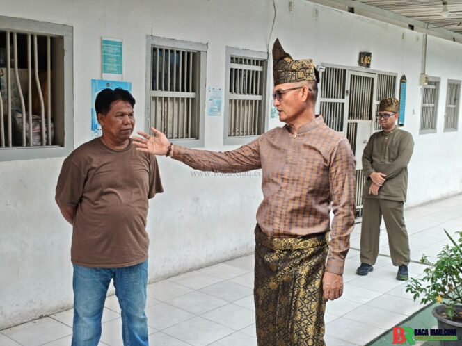 
					Sentuhan Humanis Kalapas Pekanbaru Lewat Waksabi di Blok Hunian
