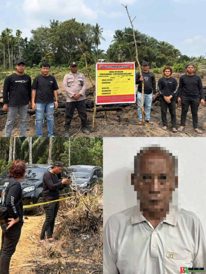 
					Lahan 1,5 Hektare  Di Japura, Kecamatan Lirik, Kabupaten Indragiri Hulu (Inhu) Terbakar
