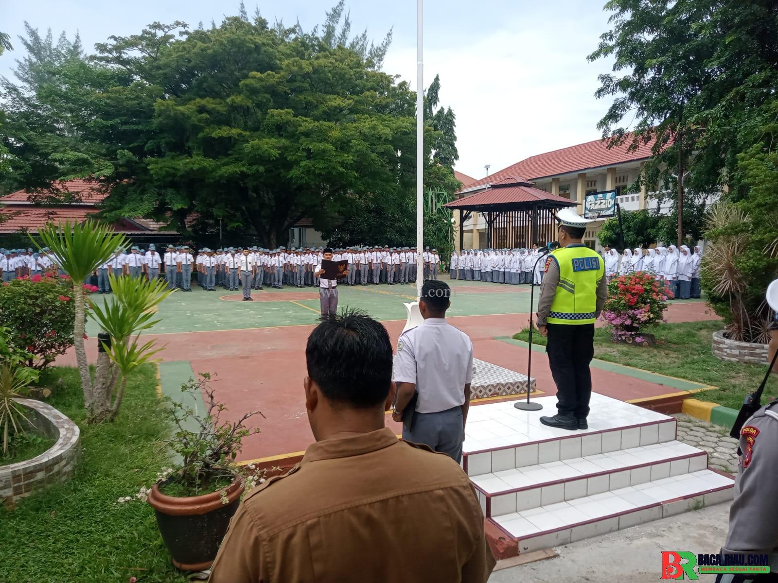 Tak Hanya Upacara, Polantas Aceh Bawa Pesan Keselamatan ke Generasi Muda