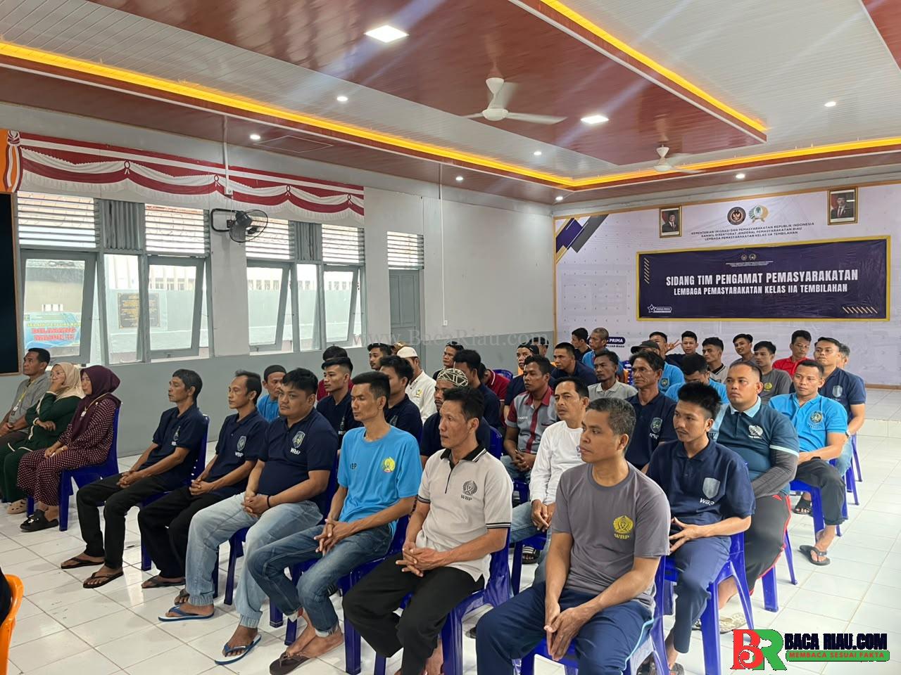 Pembinaan Berbuah Reintegrasi, 28 WBP Lapas Tembilahan Peroleh Pembebasan Bersyarat