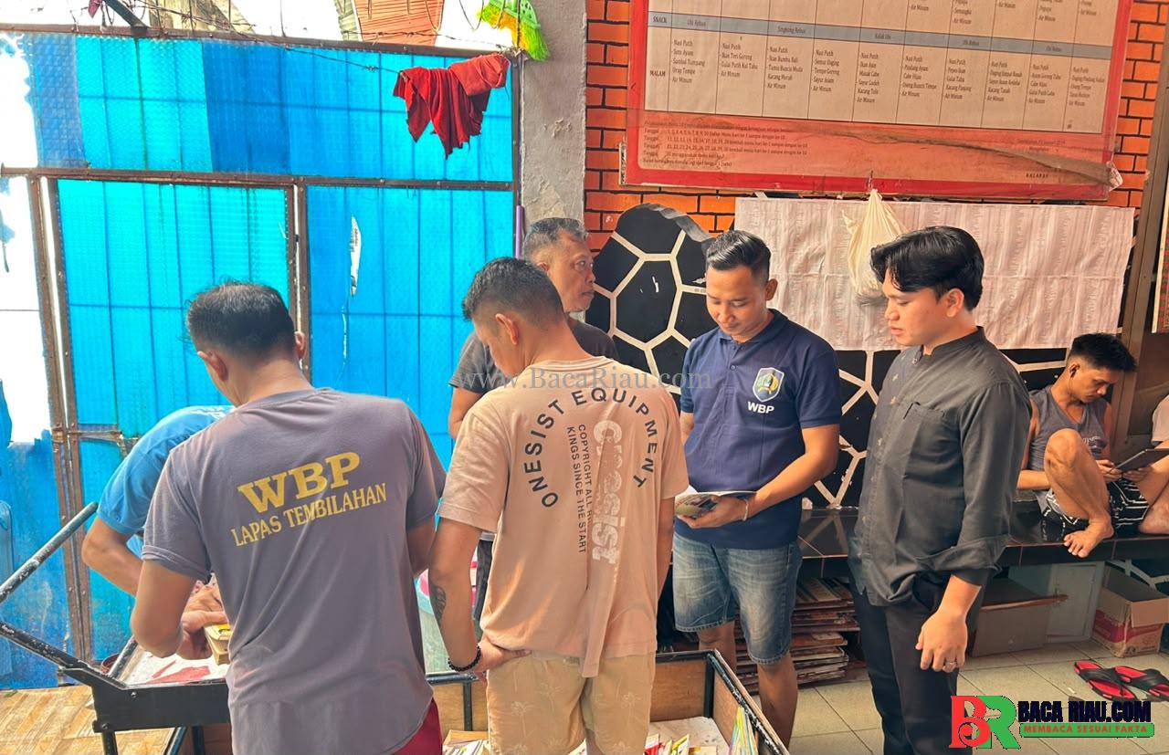 Lapas Kelas II Tembilahan Gelar Giat Pustaka Keliling, Tingkatkan Minat Baca Warga Binaan